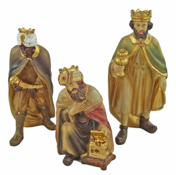 Preview: Wunderschöne Krippenfiguren 13-tlg., ca. 10 cm, K 171